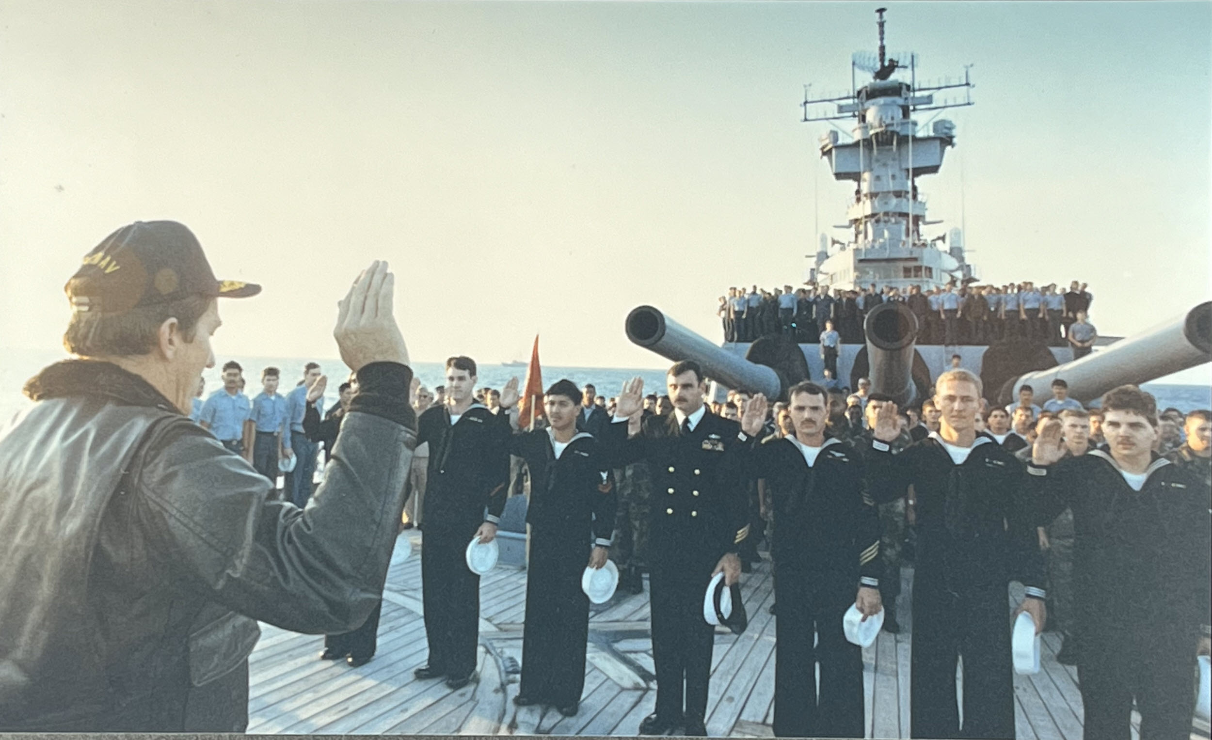 John F. Lehman sworn in as Secretary of the Navy